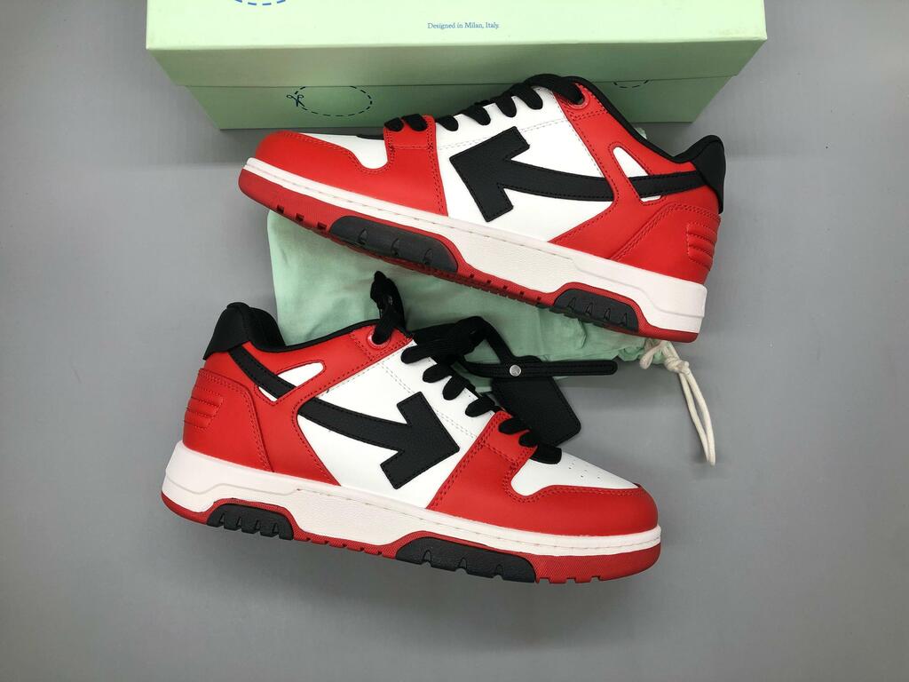 Tênis Off-White Black White Red