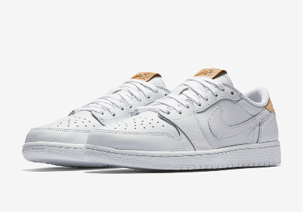 Nike Air Jordan 1 Retro Low OG Premium 'White Vachetta"