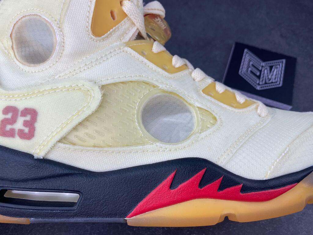Nike Air Jordan 5 Retro OFF-WHITE Sail