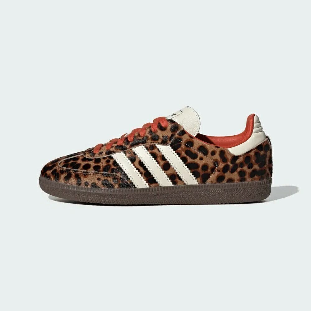 Adidas Samba OG Preloved Red Leopard