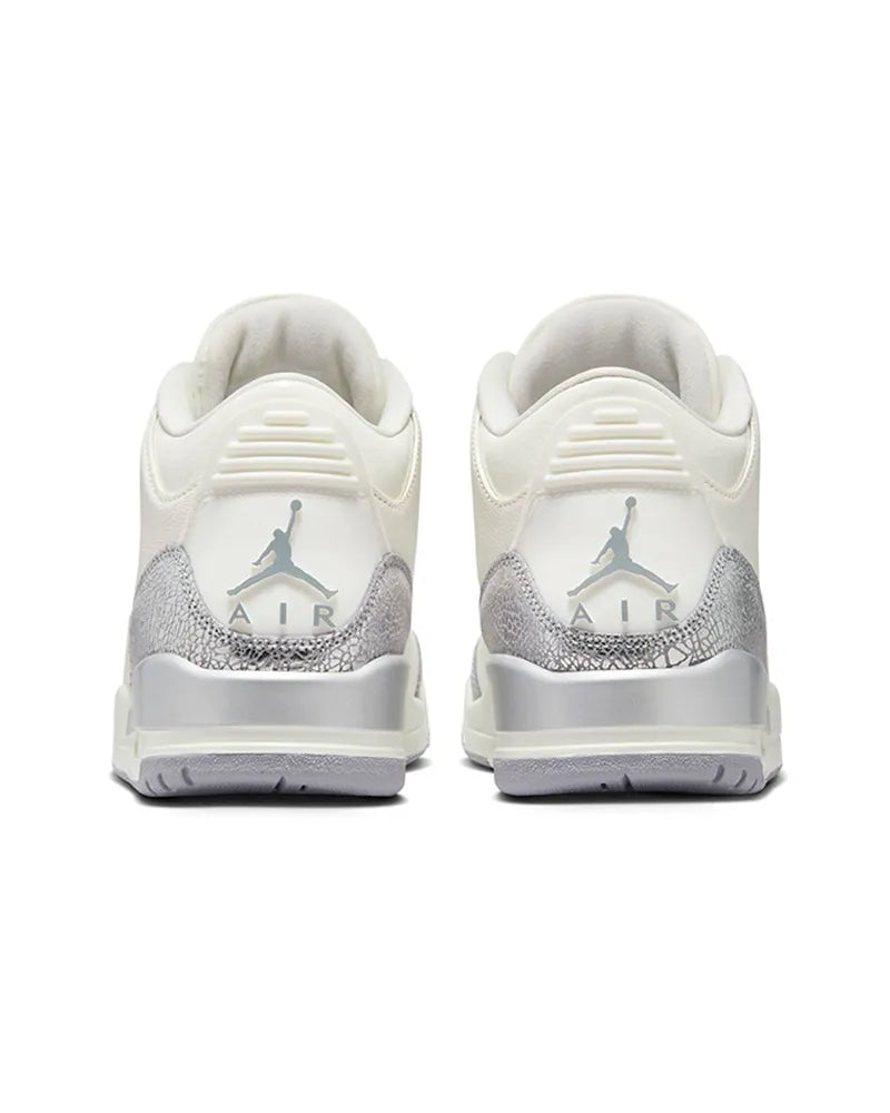 NIKE AIR JORDAN 3 SAIL AND CEMENT GREY