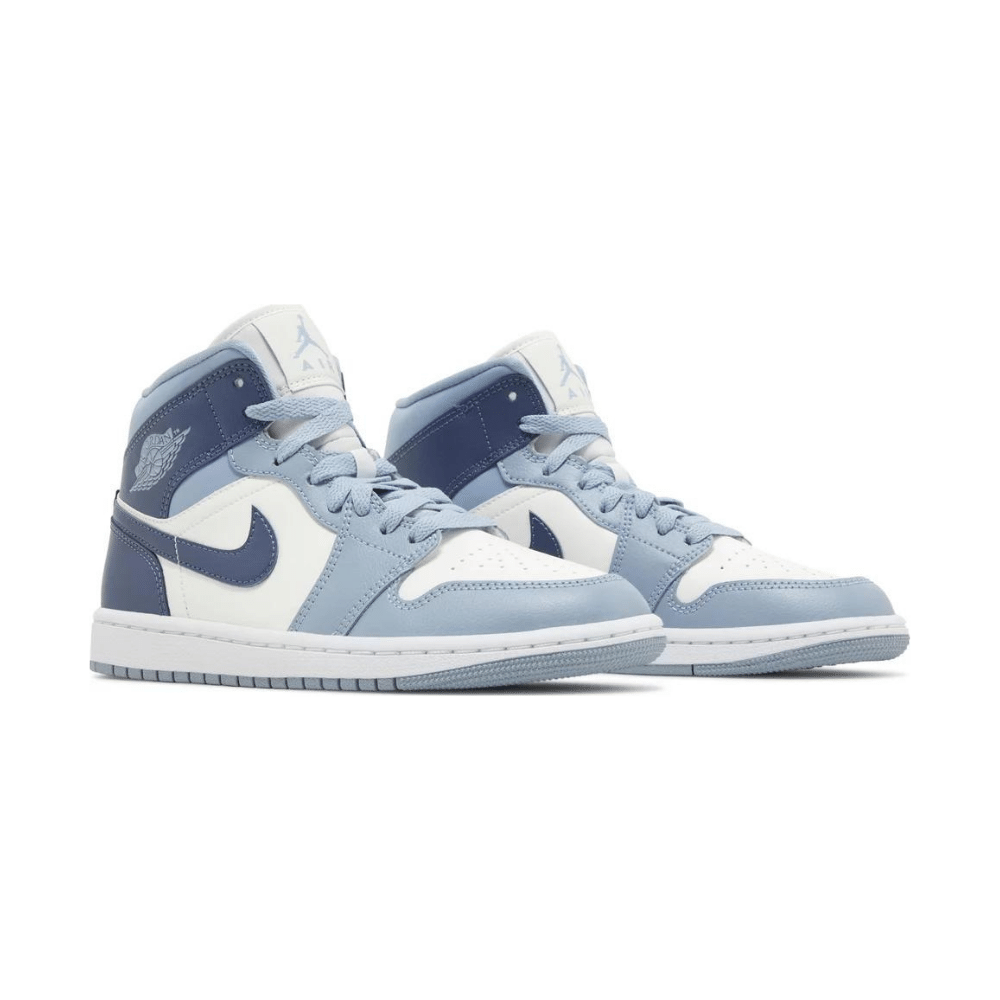 Nike Air Jordan 1 Mid Sail Diffused Blue