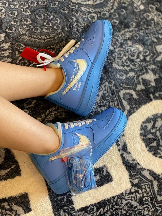 Off-White x Nike Air Force 1 MCA Blue