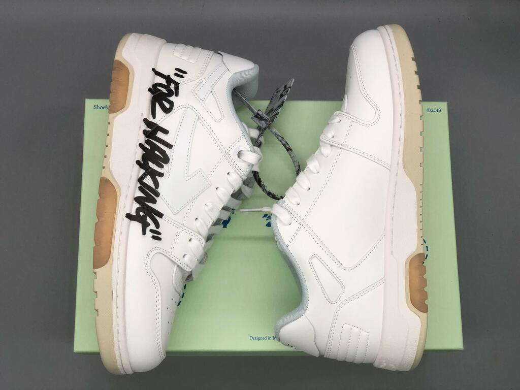 Tênis Off-White For Walking White Black