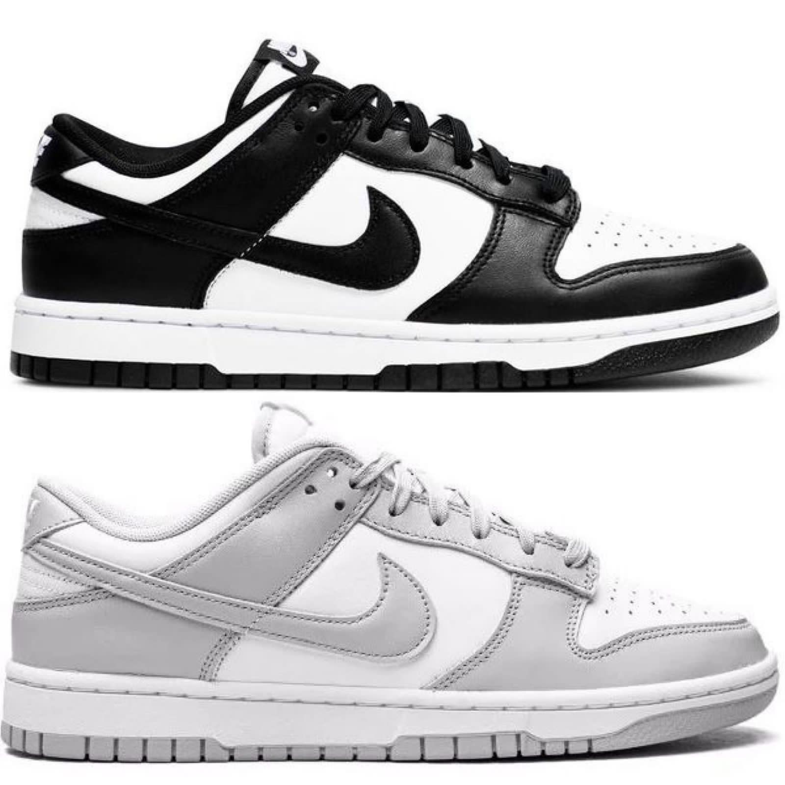 Dunk Low Preto/Cinza - Compre 1 Leve 2