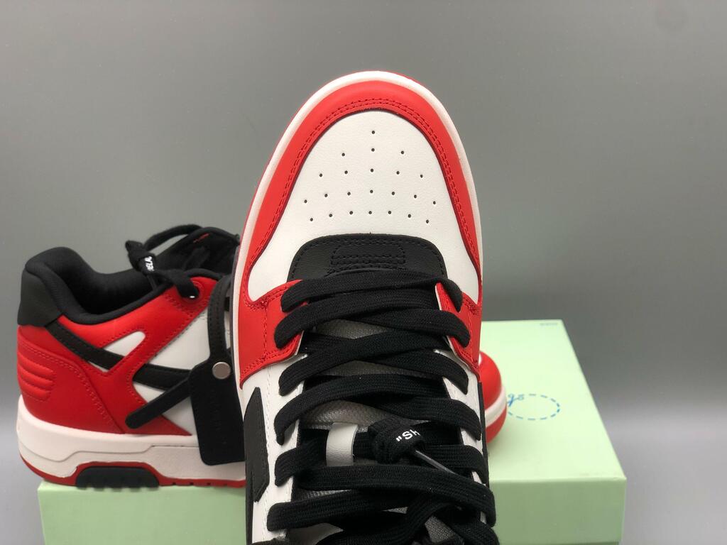 Tênis Off-White Black White Red