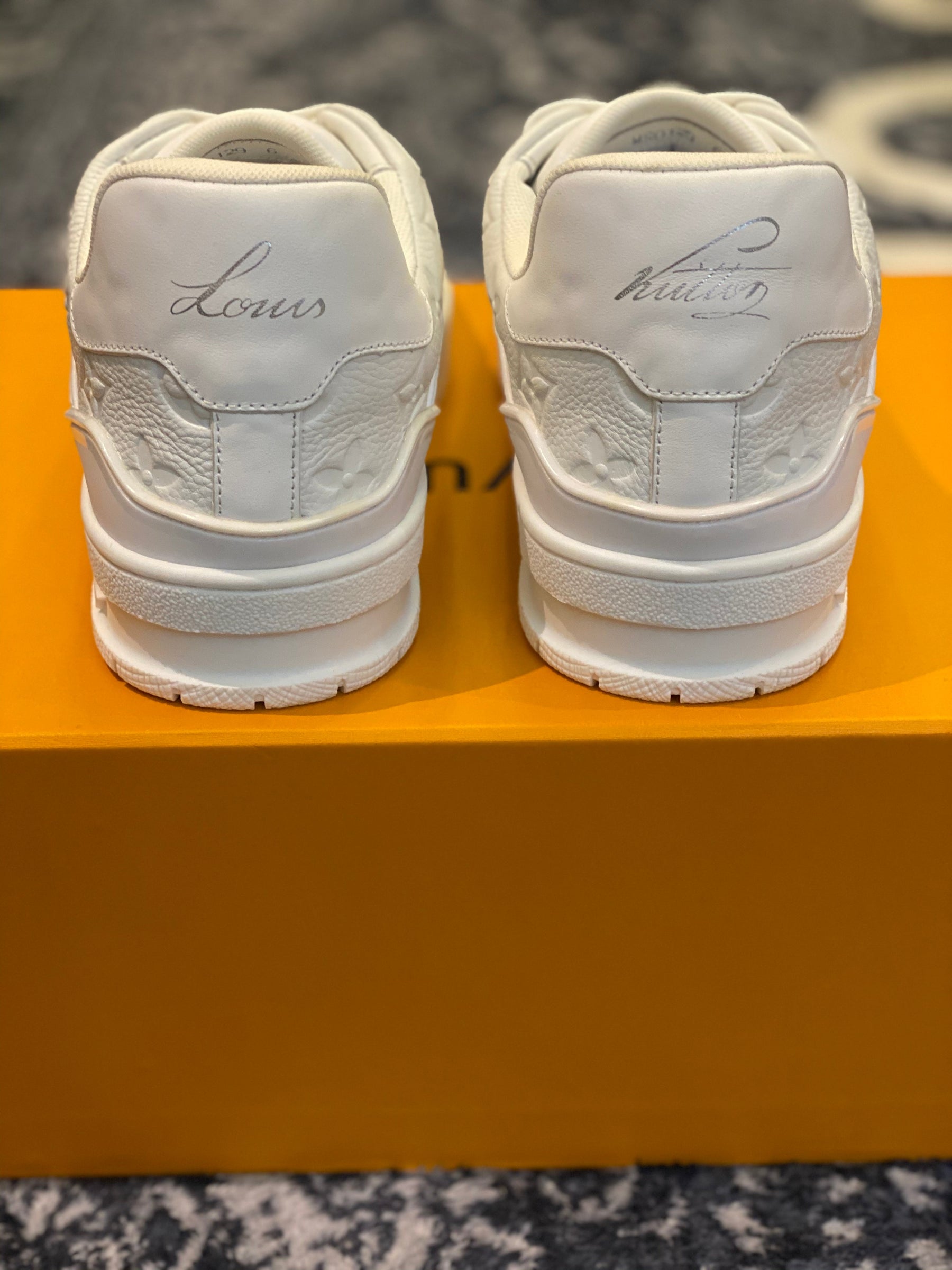 Louis Vuitton Trainer Triple White