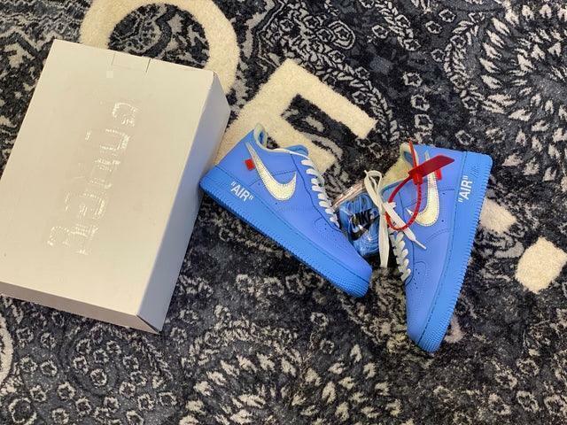 Off-White x Nike Air Force 1 MCA Blue