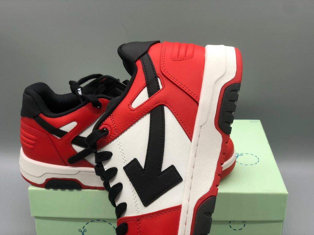 Tênis Off-White Black White Red