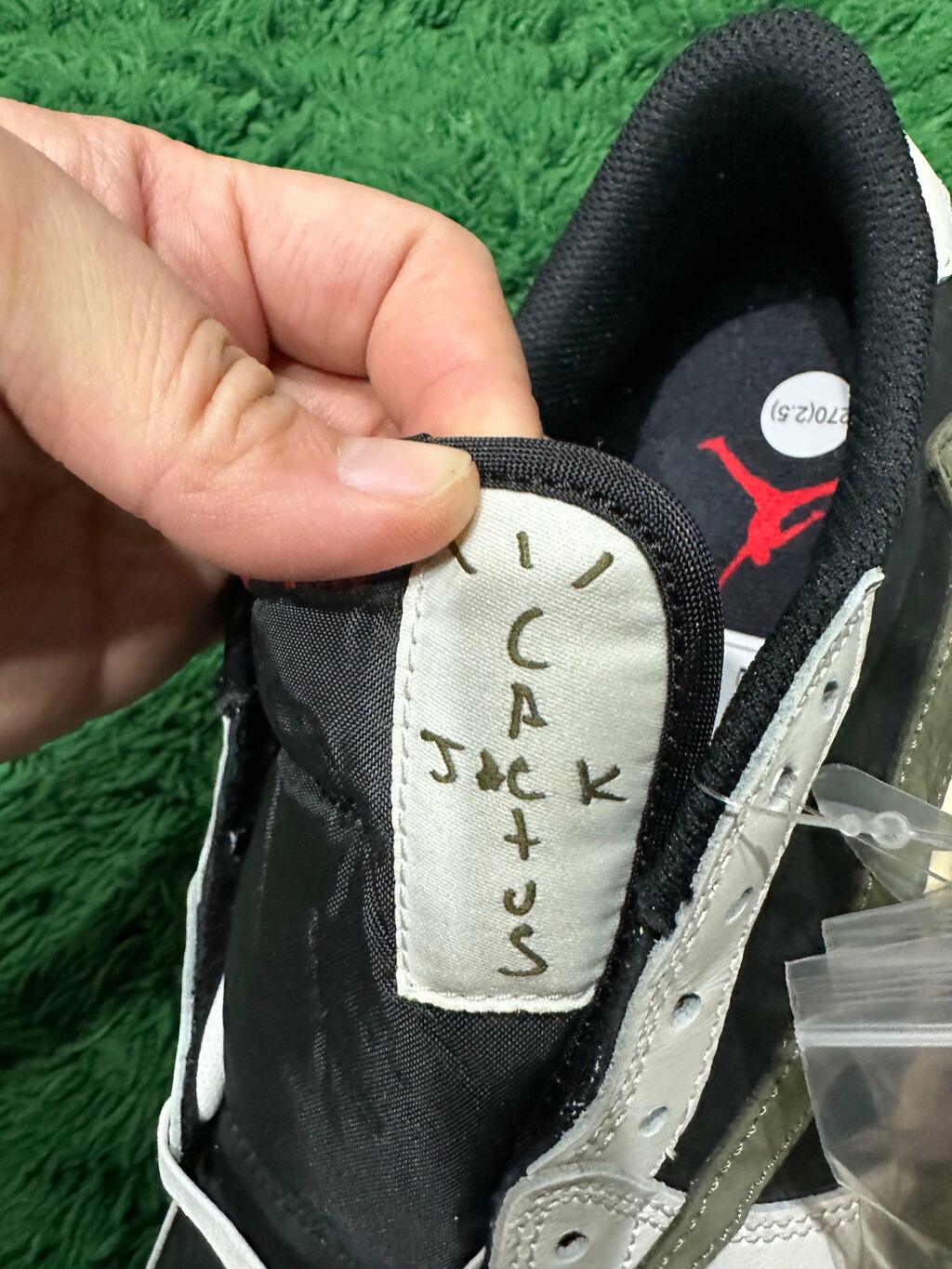 Nike Air Jordan 1 Retro Low OG SP Travis Scott Olive