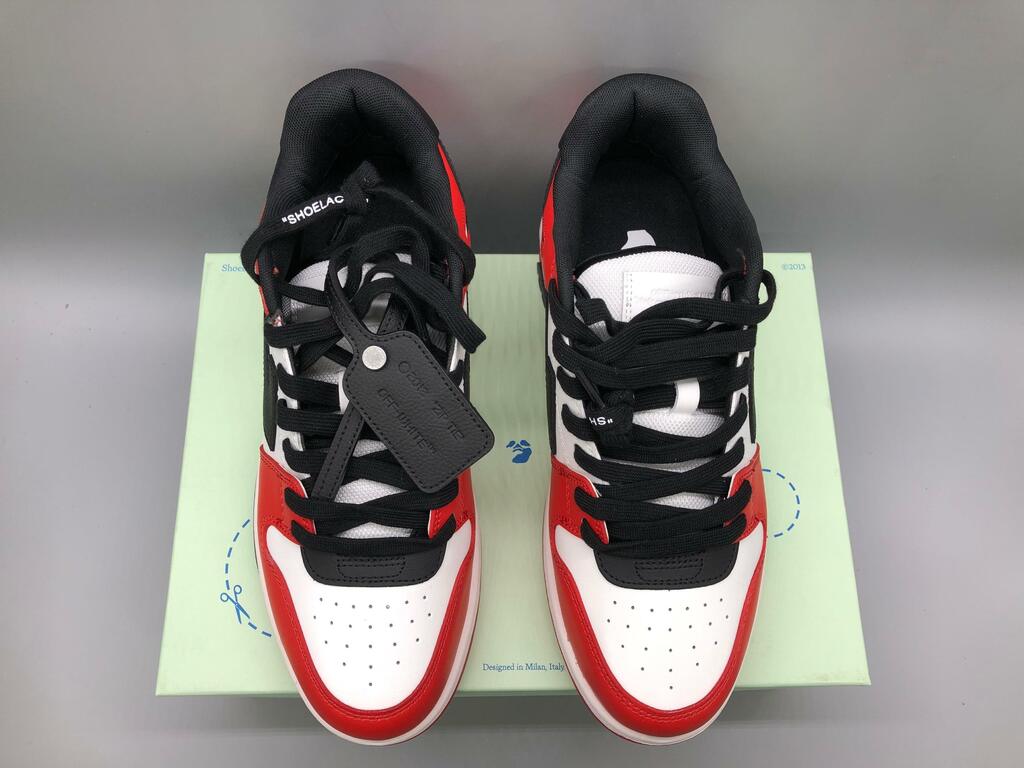 Tênis Off-White Black White Red