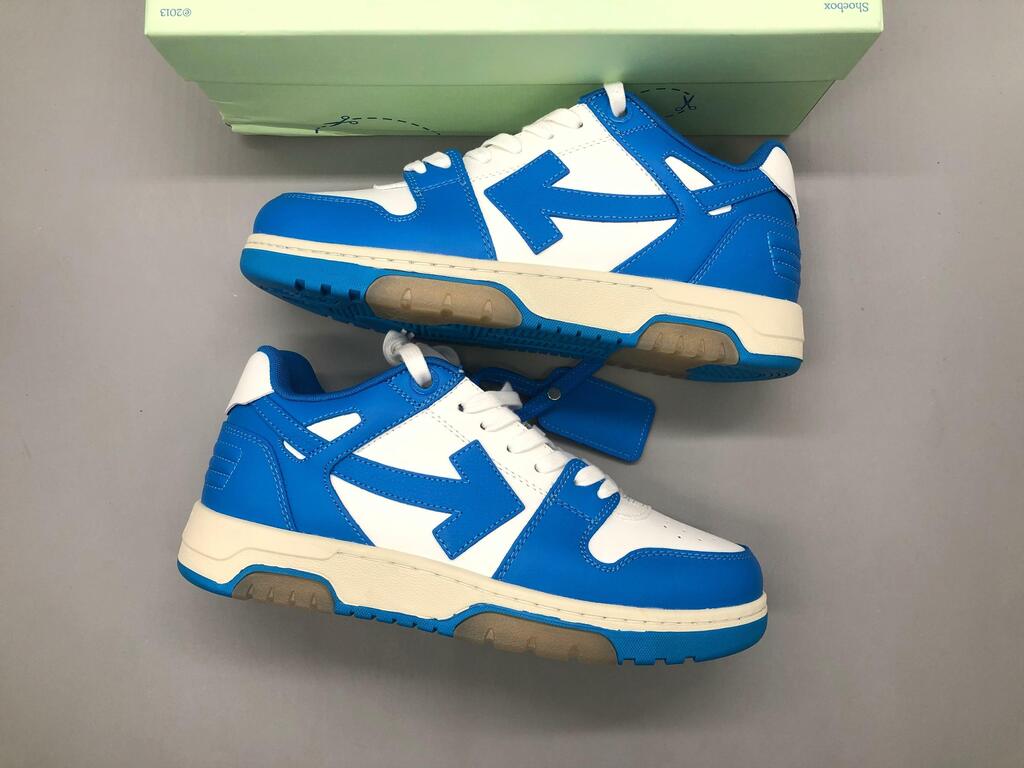 Tênis Off-White Tops White Blue