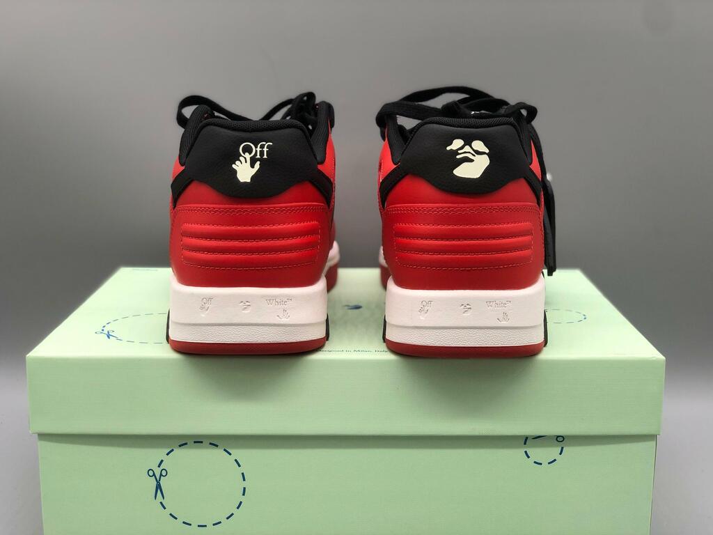 Tênis Off-White Black White Red