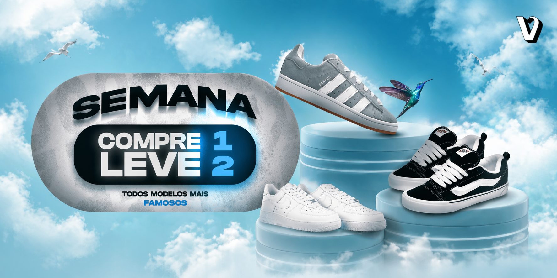 Semana Compre 1 Leve 2 — todos os modelos mais famosos