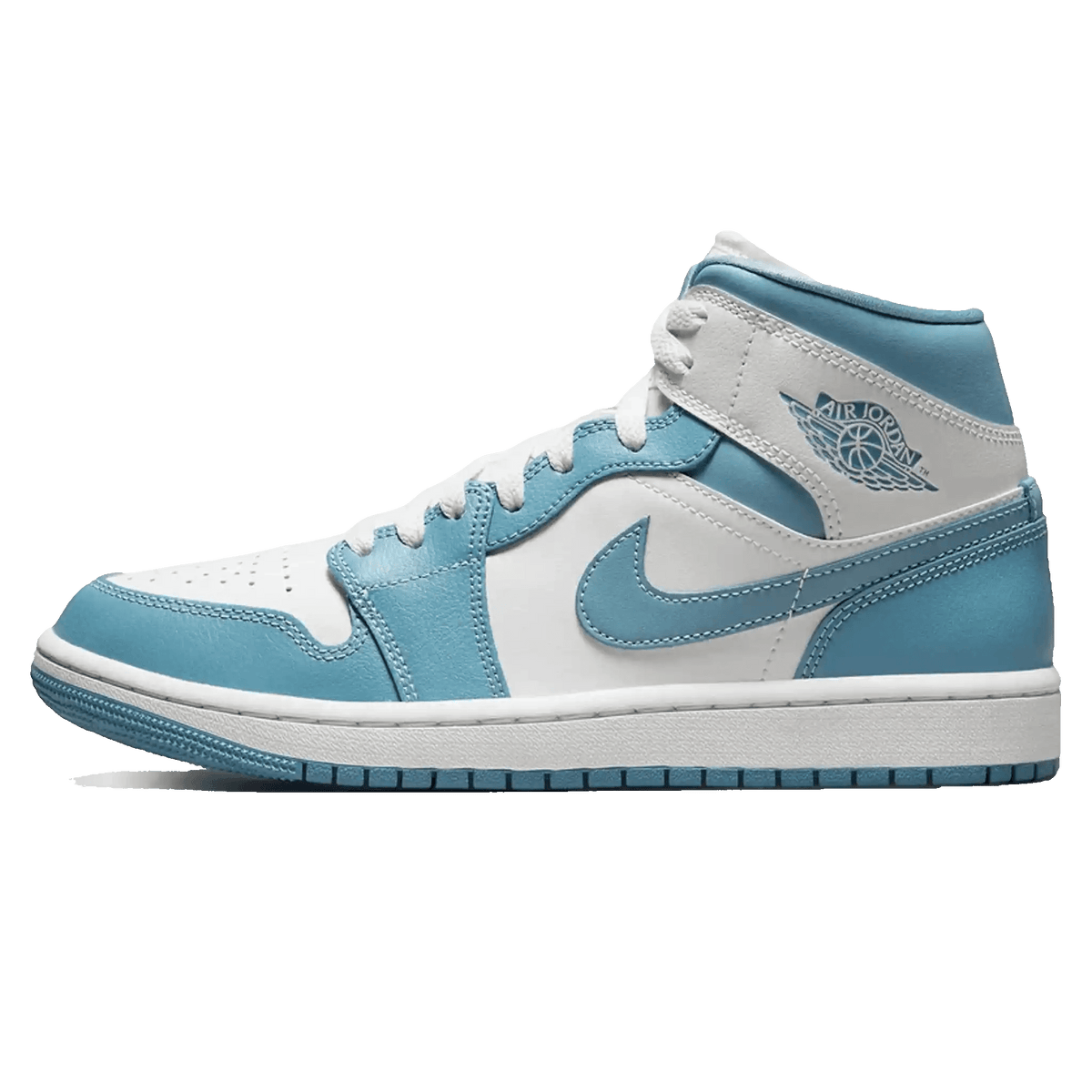 Nike Air Jordan 1 Mid "UNC" Azul / Branco