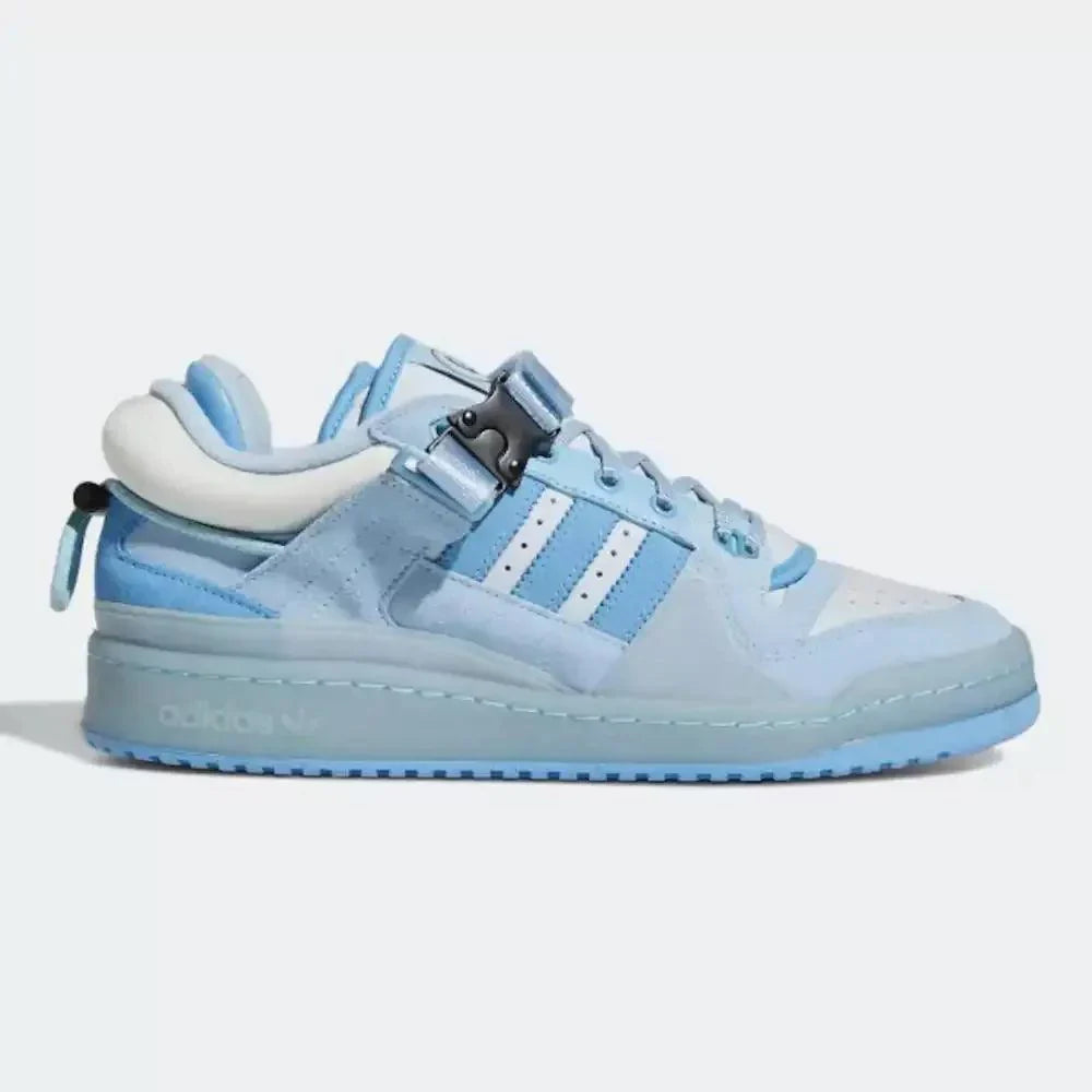TÊNIS ADIDAS FORUM BLUCKLE X BAD BUNNY LOW BLUE TINT