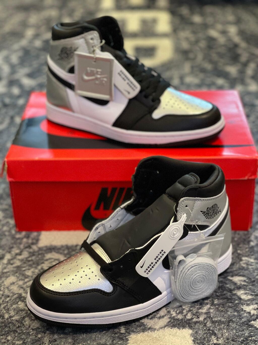 Nike Air Jordan 1 "Silver Toe"
