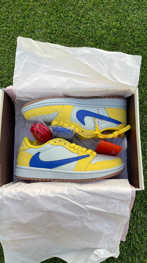 Travis Scott x Air Jordan 1 Low OG Canary