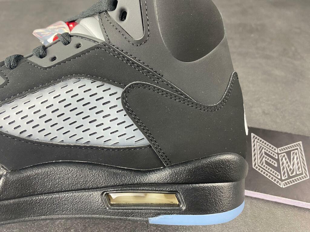 Nike Air Jordan 5 Retro Black Metallic