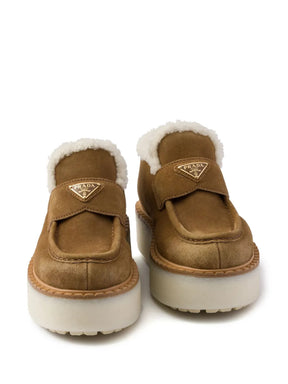 Prada Suede loafers