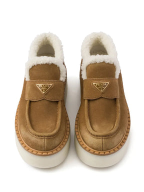 Prada Suede loafers
