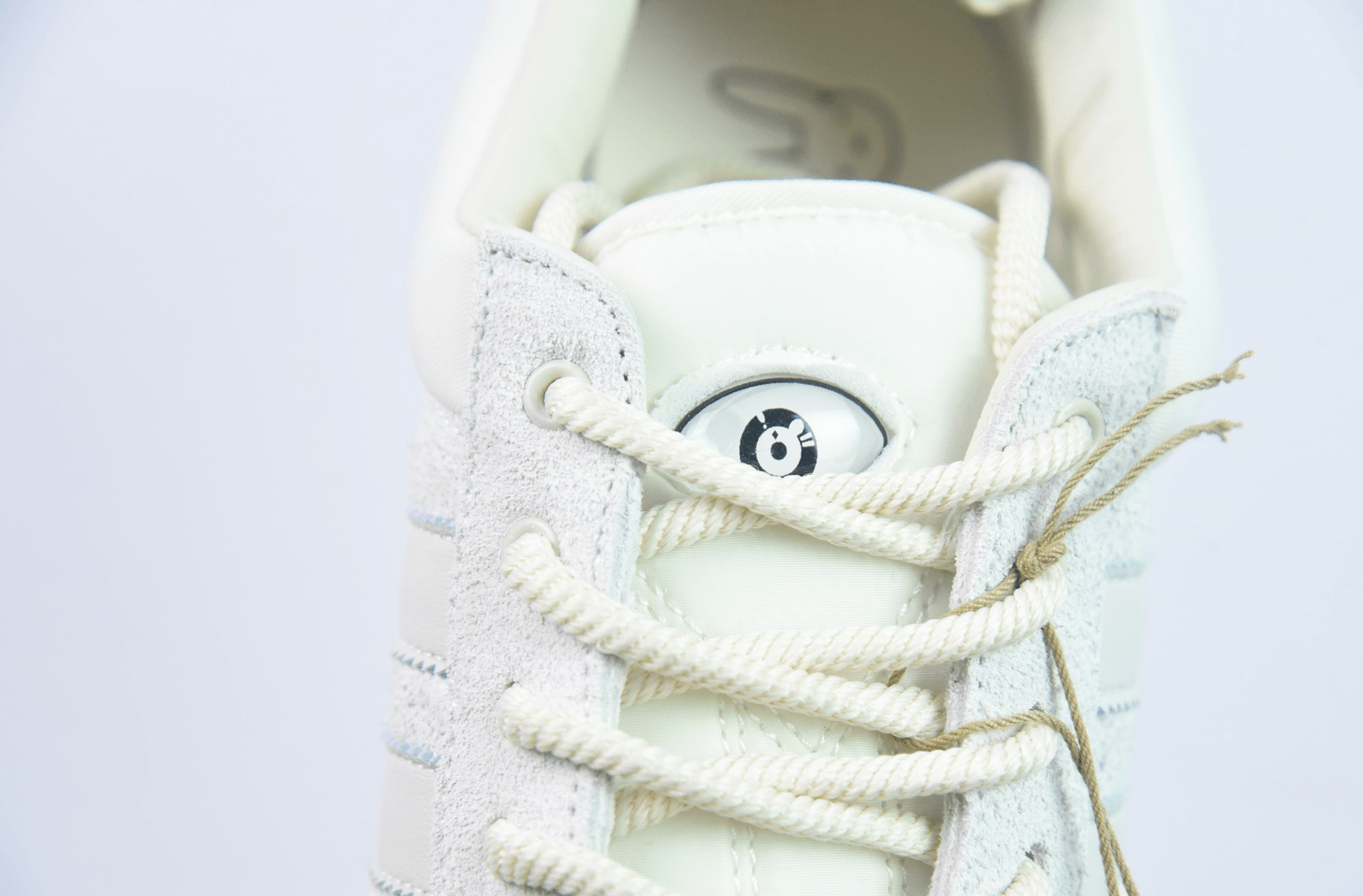 Adidas Bad Bunny Campus LIGHT CLOUD WHITE/ALUMINIUM/CHALK WHITE