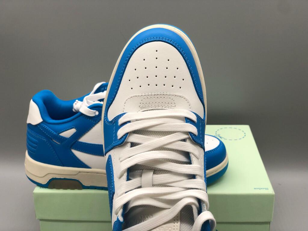Tênis Off-White Tops White Blue