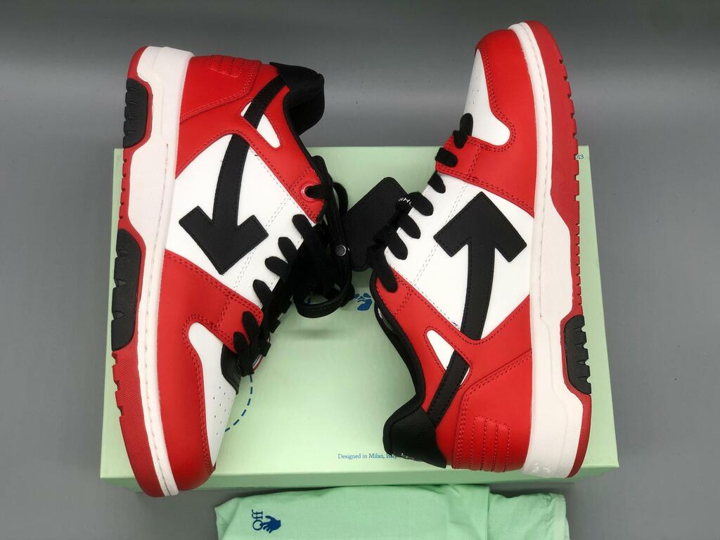 Tênis Off-White Black White Red