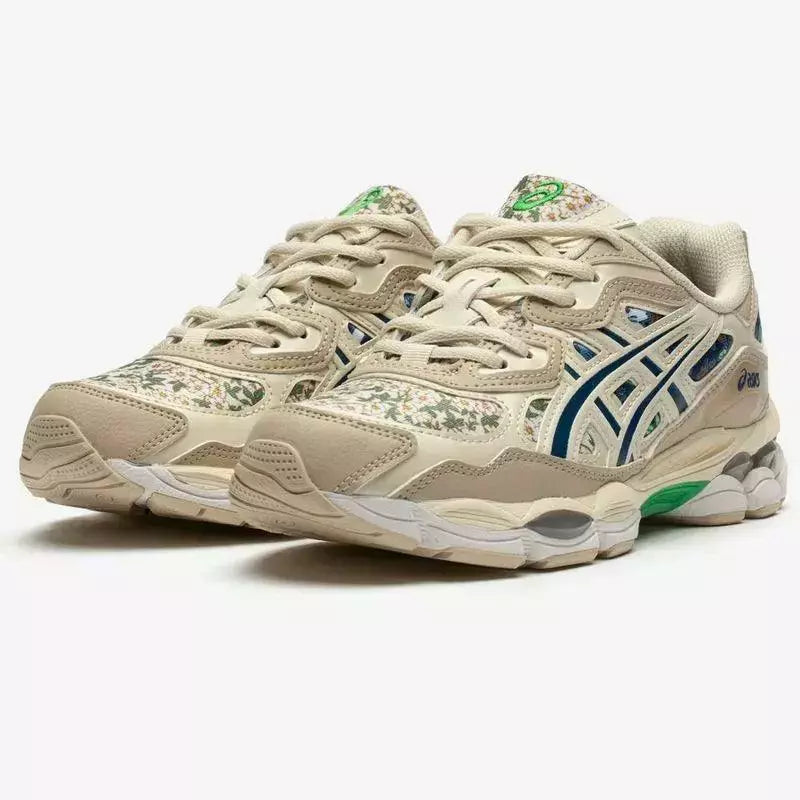 ASICS GEL-NYC - BEGE, VERDE E AZUL