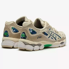 ASICS GEL-NYC - BEGE, VERDE E AZUL