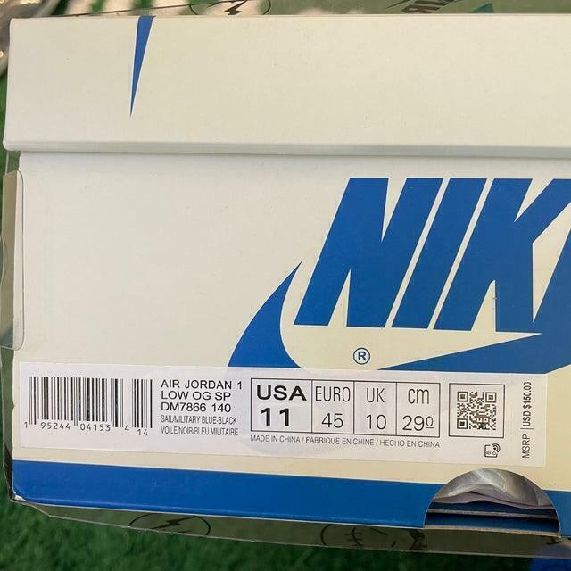 Fragment Design x Travis Scott x Air Jordan 1 Retro Low