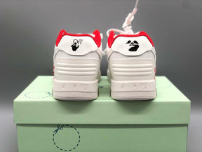 Tênis Off-White For Walking White Red