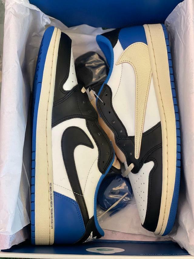 Fragment Design x Travis Scott x Air Jordan 1 Retro Low