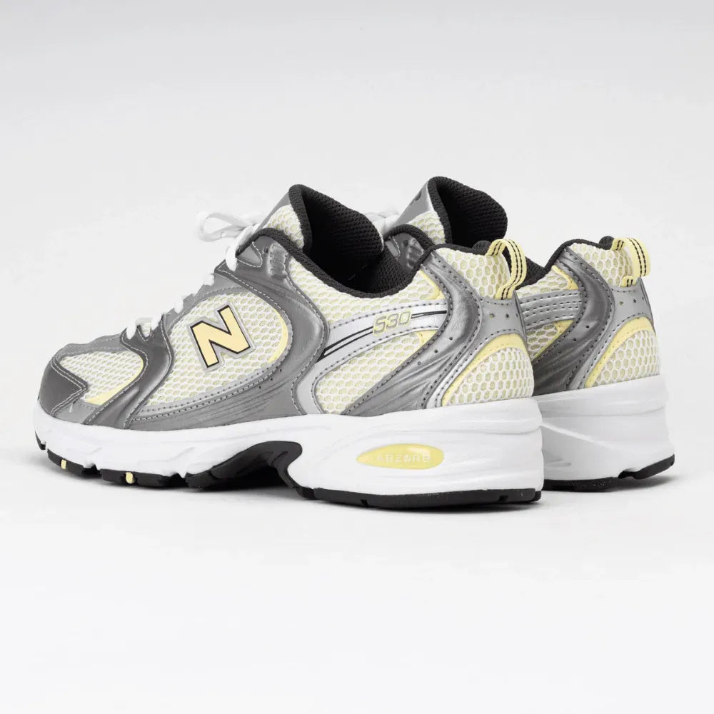 New Balance 530 Silver Metallic Yellow