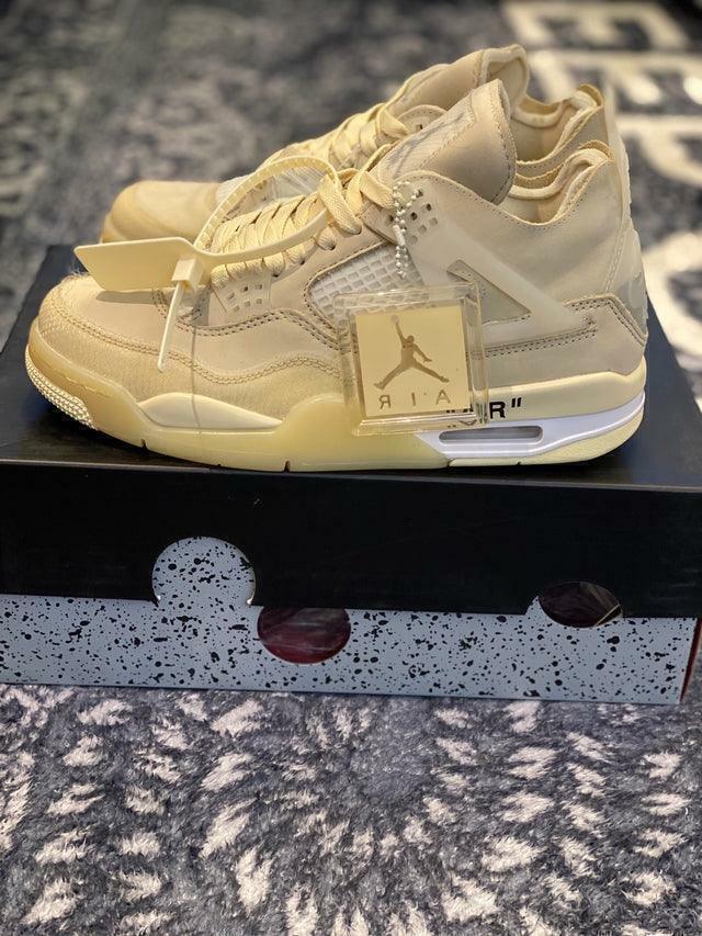 Nike Air Jordan 4 Retro - Off-White "Sail"