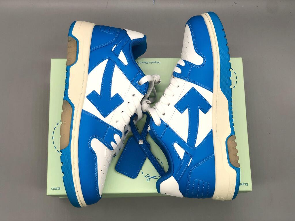 Tênis Off-White Tops White Blue