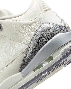 NIKE AIR JORDAN 3 SAIL AND CEMENT GREY