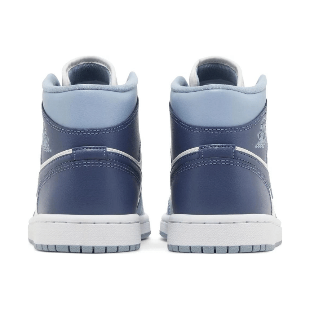 Nike Air Jordan 1 Mid Sail Diffused Blue
