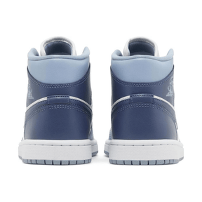 Nike Air Jordan 1 Mid Sail Diffused Blue