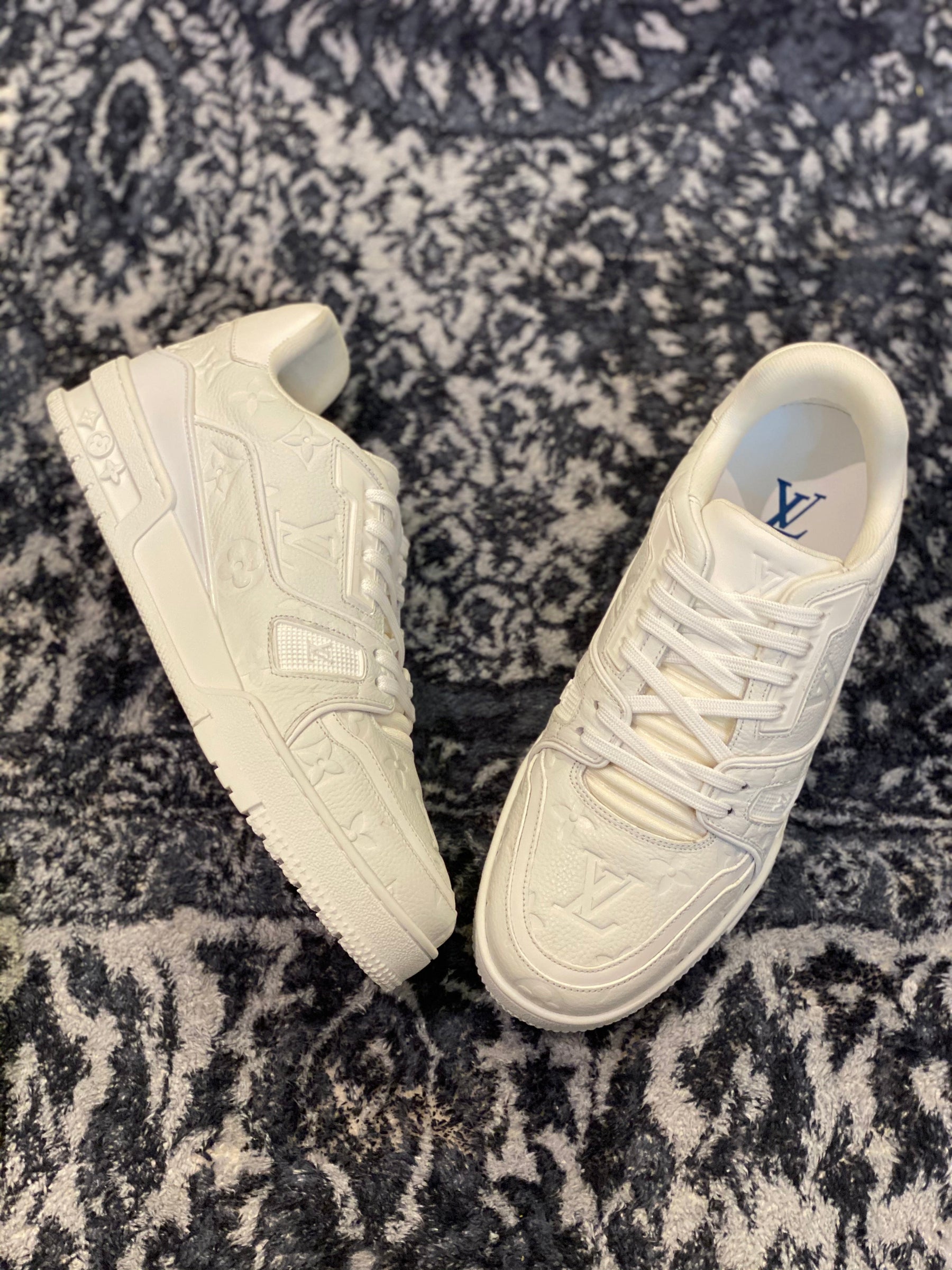 Louis Vuitton Trainer Triple White