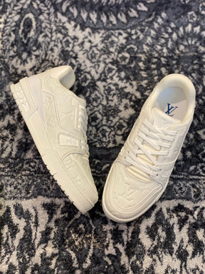 Louis Vuitton Trainer Triple White