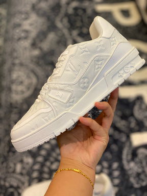 Louis Vuitton Trainer Triple White
