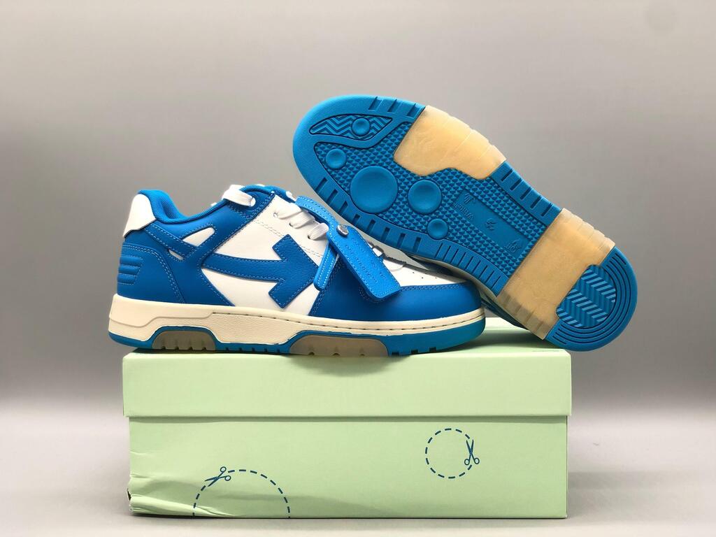 Tênis Off-White Tops White Blue