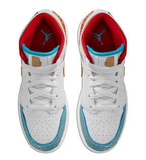 Nike Air Jordan 1 Mid GS UNC to Chicago