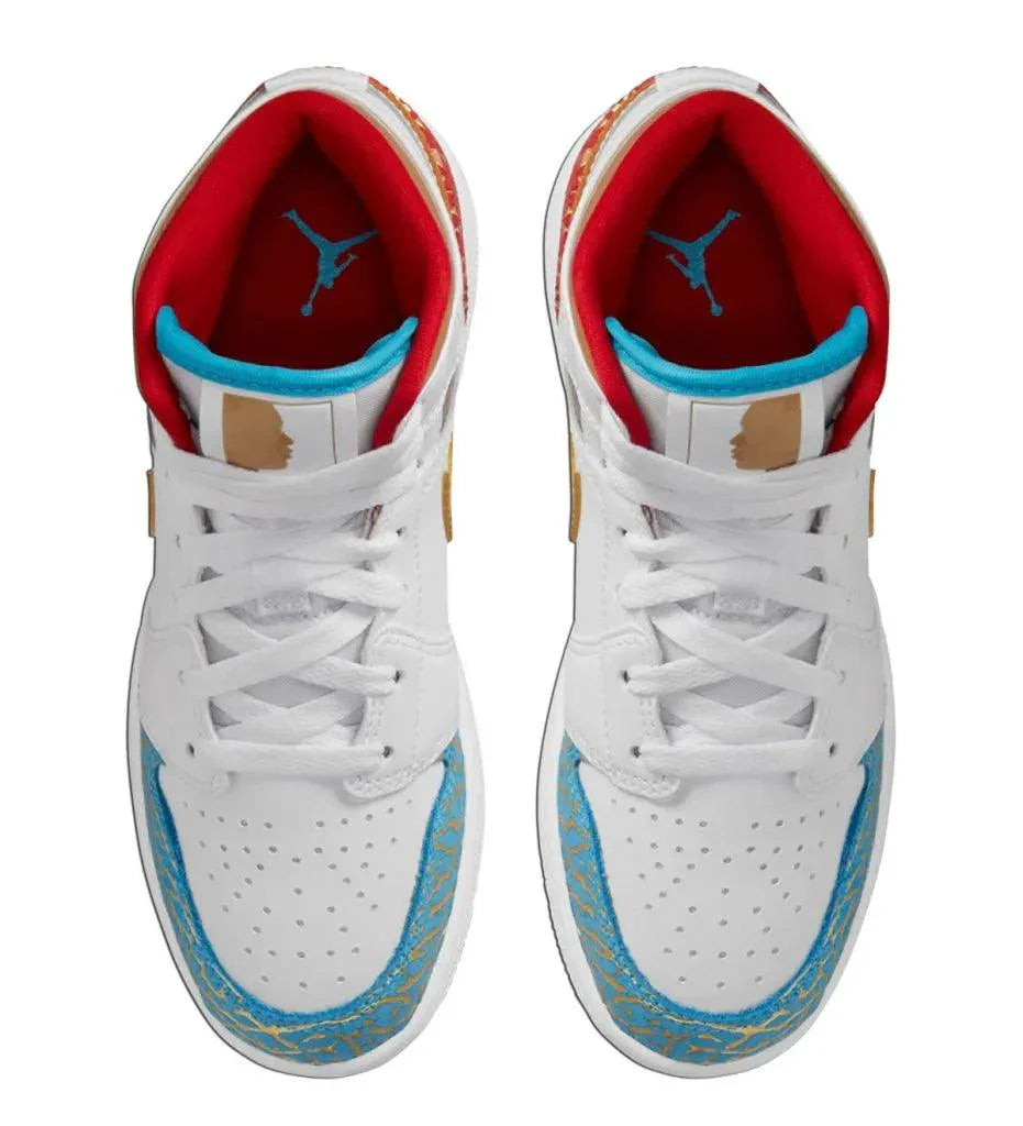 Nike Air Jordan 1 Mid GS UNC to Chicago