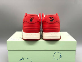 Tênis Off-White Tops Bright Red White