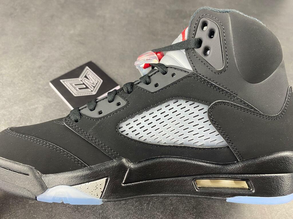 Nike Air Jordan 5 Retro Black Metallic