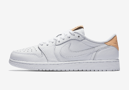 Nike Air Jordan 1 Retro Low OG Premium 'White Vachetta"