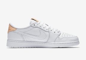 Nike Air Jordan 1 Retro Low OG Premium 'White Vachetta"