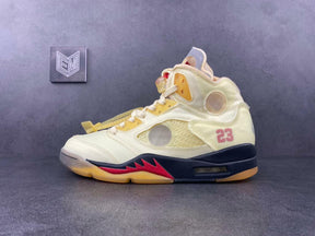 Nike Air Jordan 5 Retro OFF-WHITE Sail
